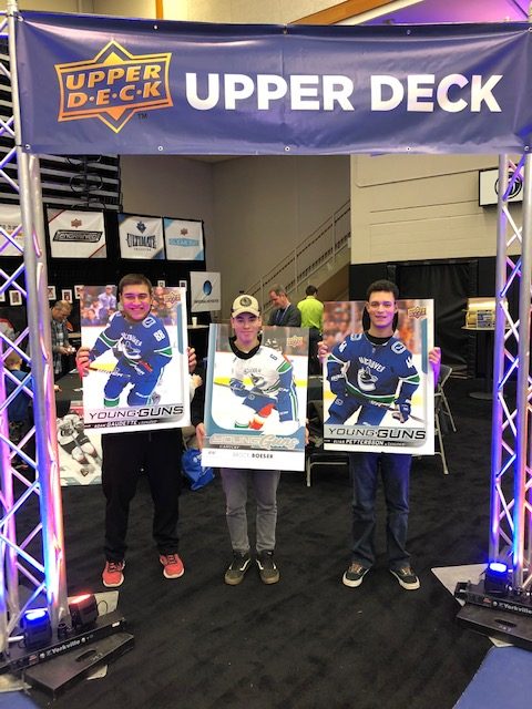 upper deck nhl hockey cards kids young collector marketing youth initiative fan engagement