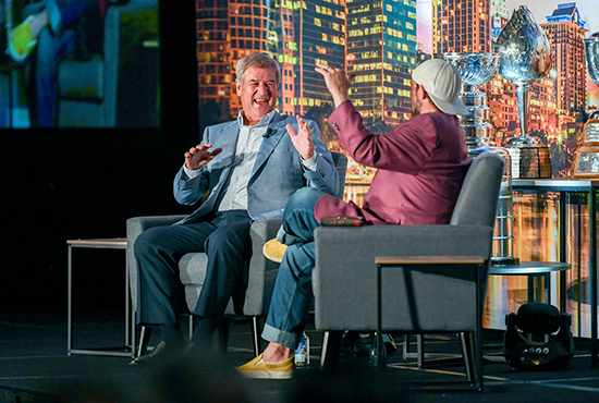 upper deck cdd conference kevin smith bobby orr interview