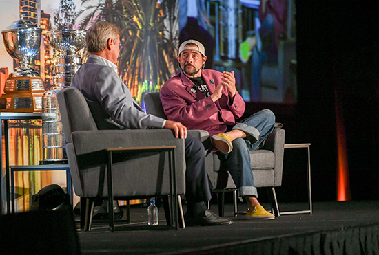 upper deck cdd conference kevin smith bobby orr interview