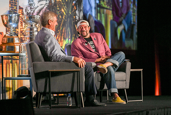 upper deck cdd conference kevin smith bobby orr interview