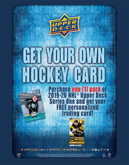 upper deck wrapper redemption program