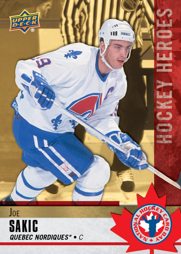 Joe Sakic - 2020 National Hockey Card Day in Canada