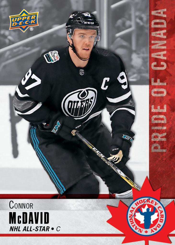 Connor McDavid - 2020 National Hockey Card Day in Canada