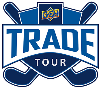 upper deck trade tour logo hockey card show