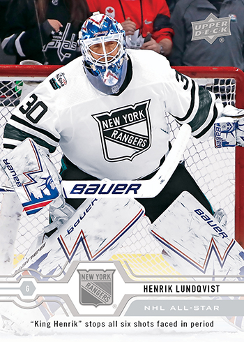 upper deck update henrik lundqvist