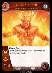1-2020-upper-deck-marvel-vs-system-2pcg-fantastic battles-supporting-character-human-torch