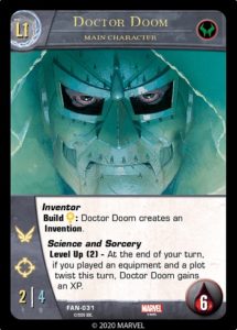 4-2020-upper-deck-marvel-vs-system-2pcg-fantastic battles-main-character-doctor-doom-l1