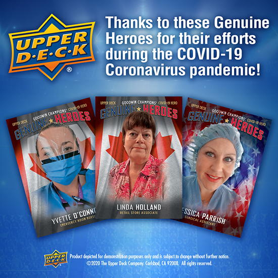 upper deck covid 19 coronavirus heroes nominate hero today