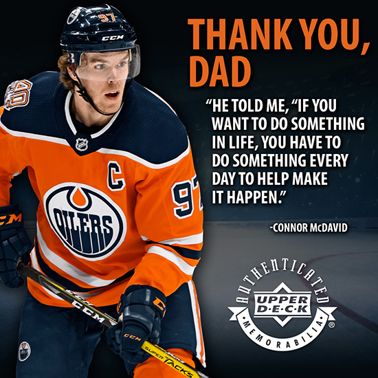 Connor McDavid Father's Day