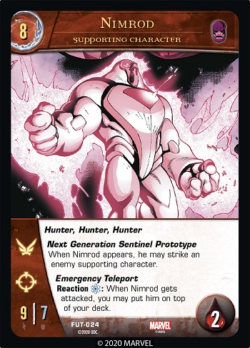 2008 VS System Marvel Evolution - Booster Pack [Base] #MEV-091 - Gambit ( Death)