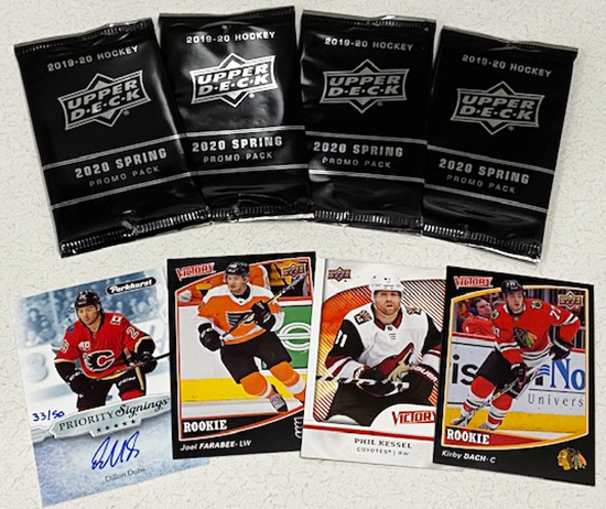 upper deck spring promotional packs cdd hobby shop canada