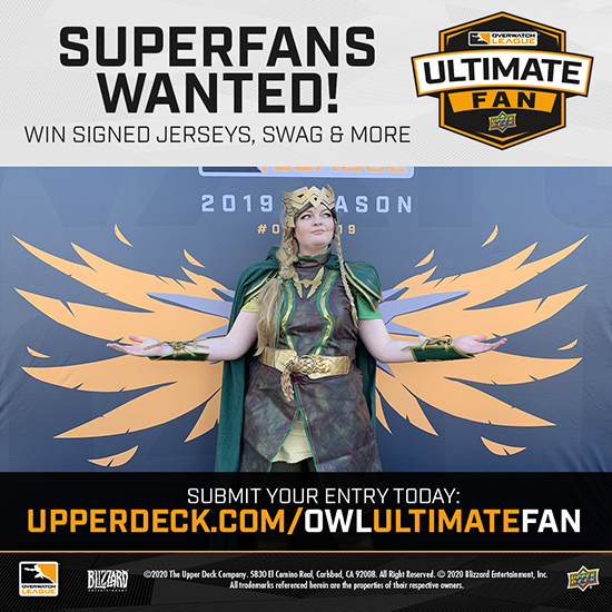 upper deck ultimate fan overwatch league submit