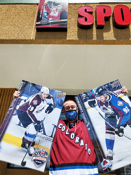 colorado avalanche aurora denver colorado card shop sports collectibles memorabilia mike's