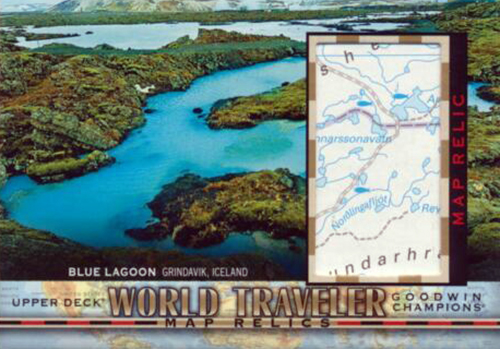 goodwin champions upper deck world travelers map relics