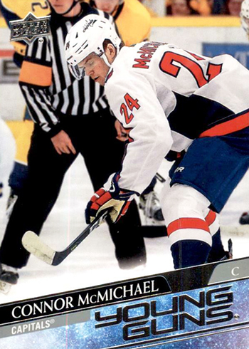 2020-21 nhl upper deck series one young guns connor mcmichael