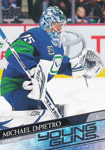 2020-21 nhl upper deck series one young guns michael dipietro