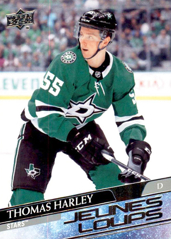 2020-21 nhl upper deck series one young guns thomas harley