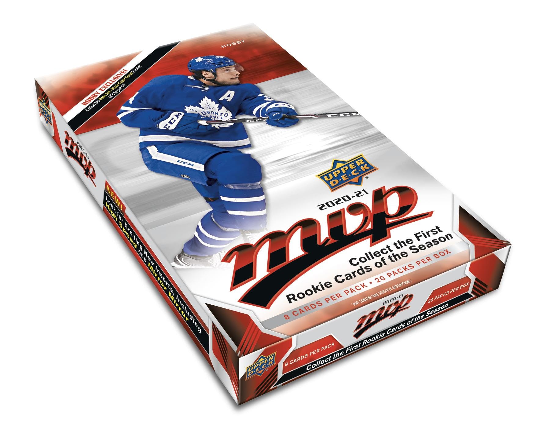 2020-21 nhl upper deck mvp hockey trading cards hobby box