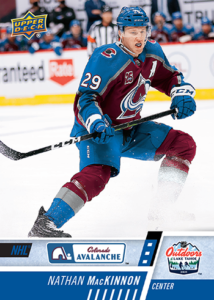 NHL Outdoor Games at Lake Tahoe - Nathan MacKinnon Card