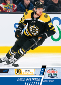 NHL Outdoor Games at Lake Tahoe - David Pastrnak Card