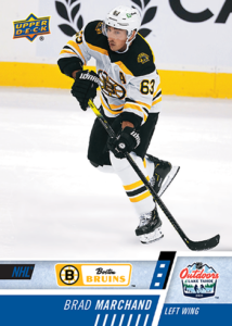 NHL Outdoor Games at Lake Tahoe - Brad Marchand Card