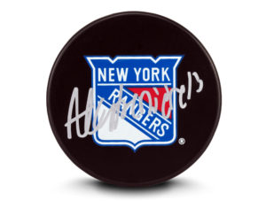 Alexis Lafreniere Upper Deck Authenticated Memorabilia Rubber Puck