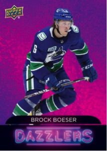 Brock Boeser - Dazzlers - 2020-21 Upper Deck NHL Series 2