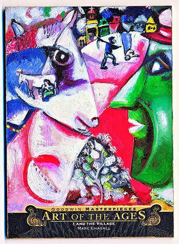 goodwin champions upper deck art of the ages chagall card i and the village