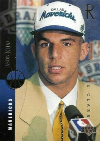 upper deck jason kidd rookie card