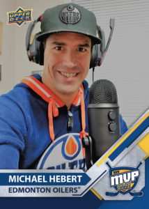 2021 Upper Deck Ultimate MVP Contest Winner Michael Hebert