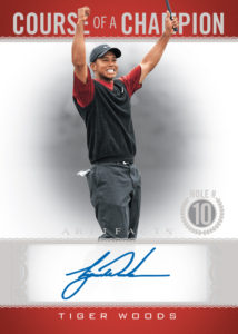 Tiger Woods Course of a Champion Card