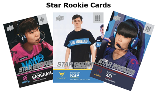upper deck 2020 overwatch league series two star rookie cards