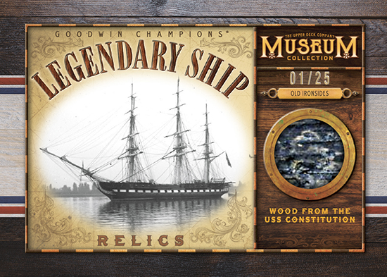 upper deck goodwin champions legendary ship relics