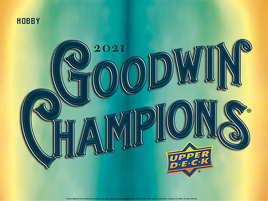 2021 upper deck goodwin champions