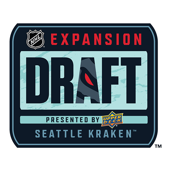 upper deck nhl expansion draft seattle kraken logo