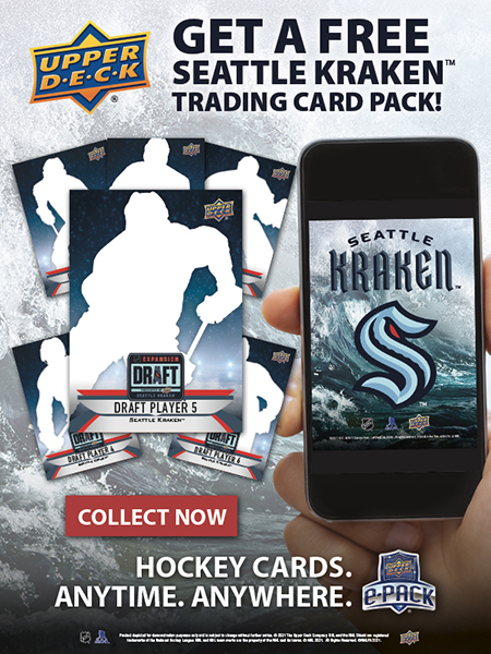 upper deck epack nhl expansion draft seattle kraken trading card team set