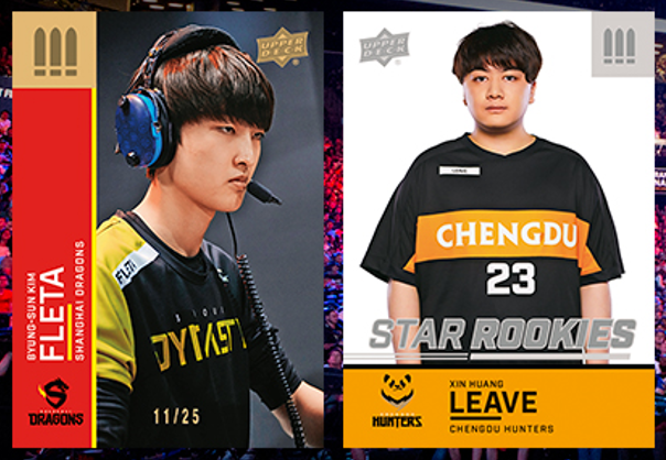 Fleta Legendary Parallel and Leave Star Rookies