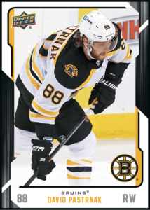 2021-22 NHL Face-Off - David Pastrnak