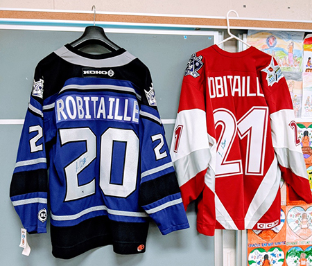 hockey jerseys as a teaching tool