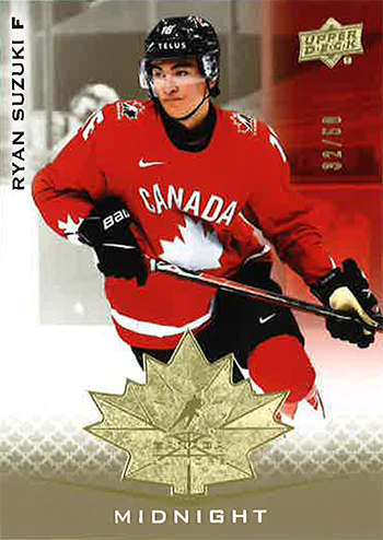 upper deck team canada midnight parallel suzuki