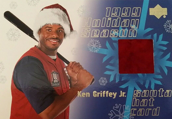 upper deck holiday card ken griffey jr