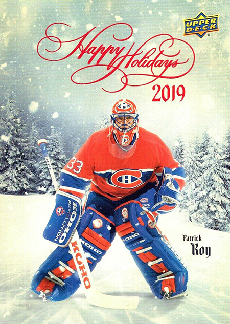 upper deck holiday card partick roy