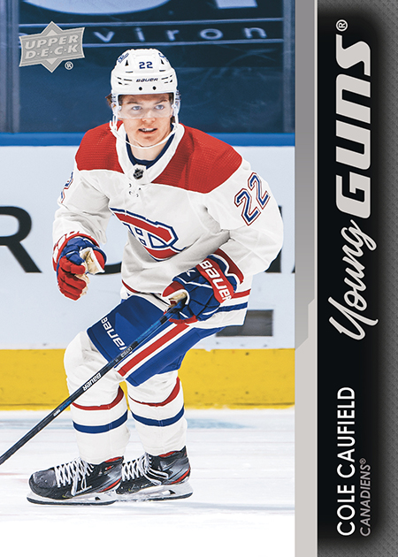 upper deck young guns cole caufield