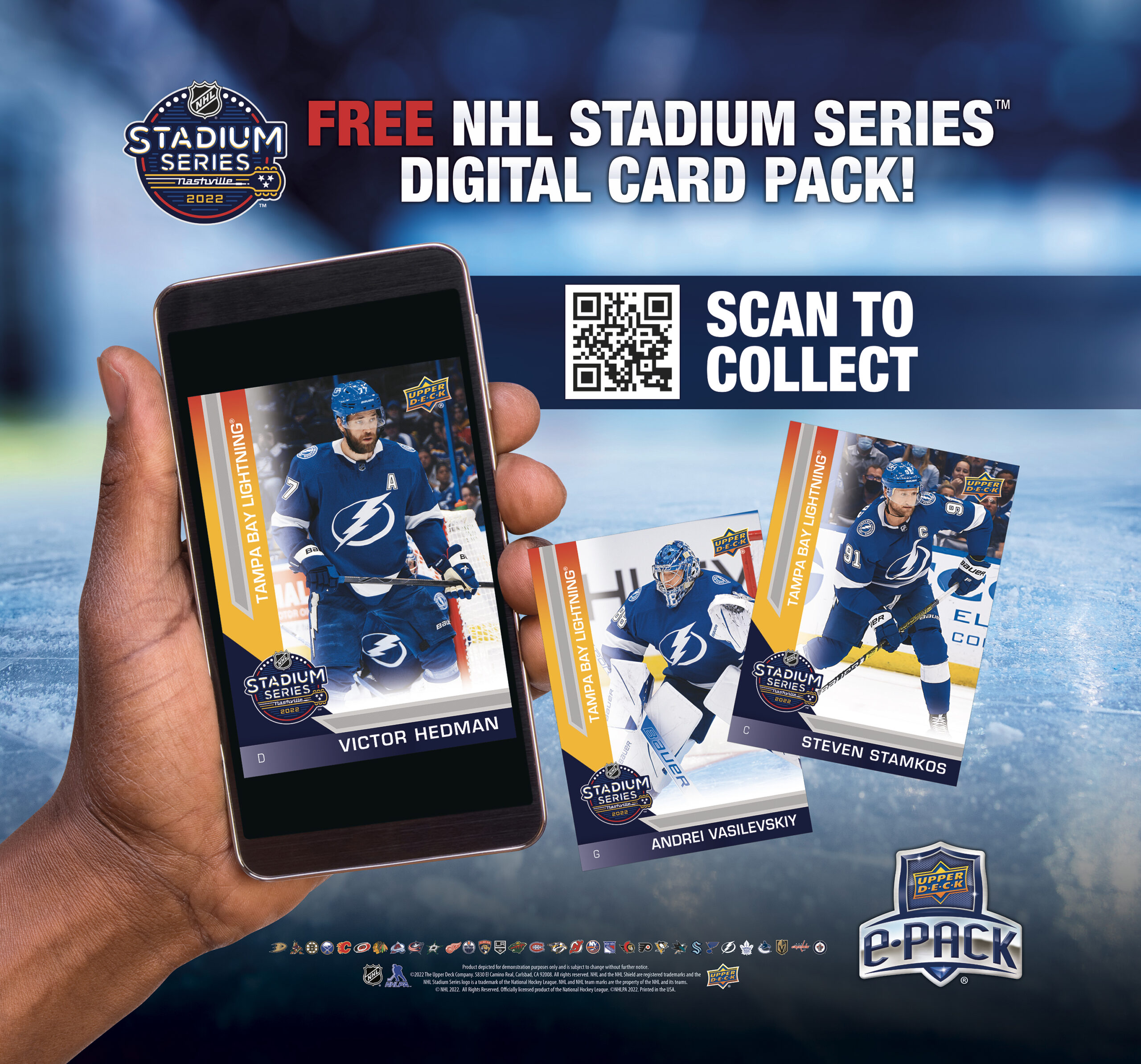 ANY NAME AND NUMBER TAMPA BAY LIGHTNING 2022 STADIUM SERIES