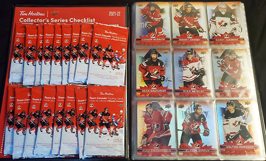 upper deck female hockey card collector girl women nhl tim hortons