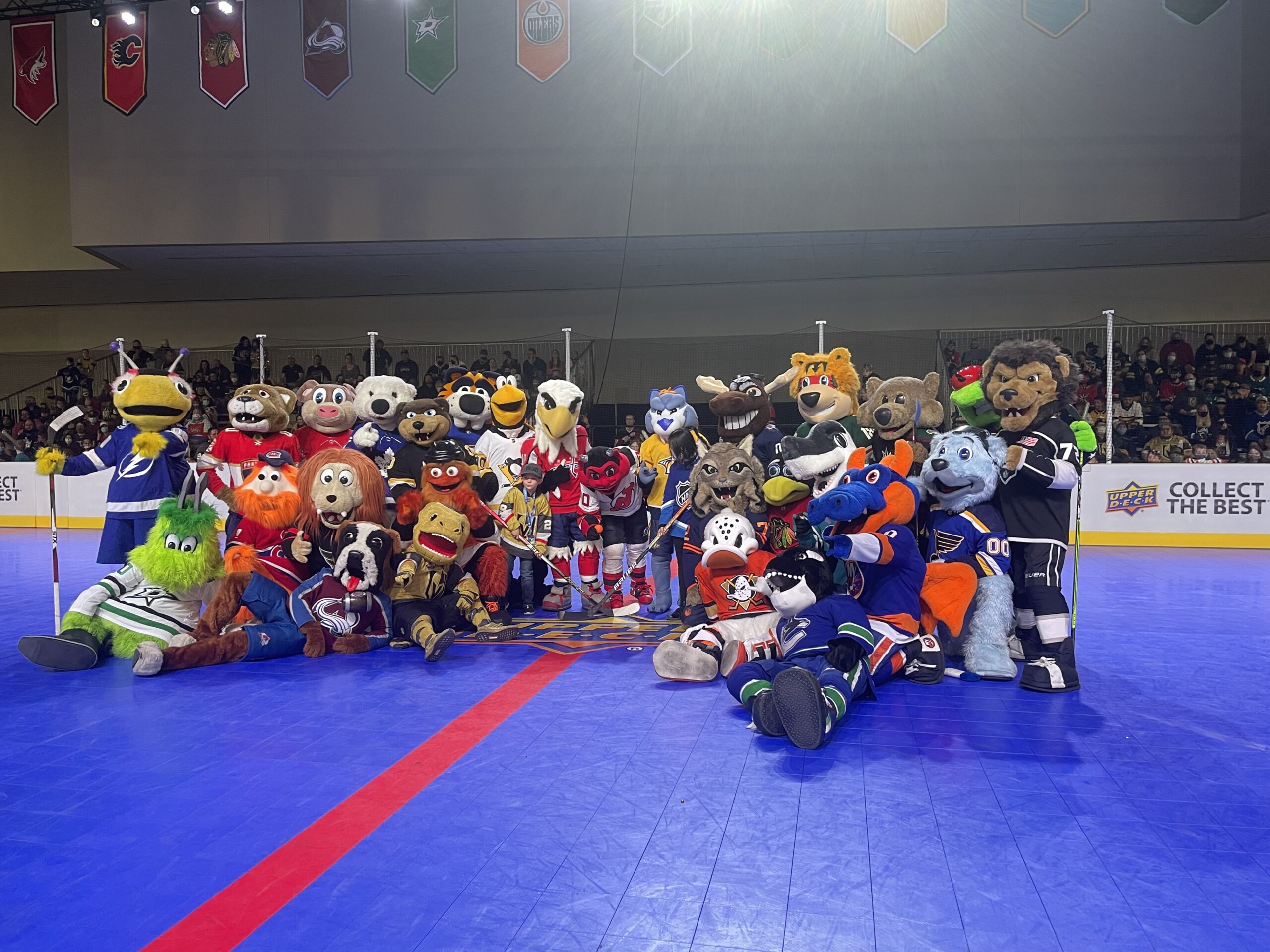 How to play as NHL 23 mascots in the game?