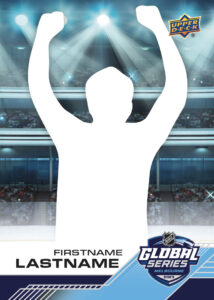 2023 Upper Deck Global Series Melbourne - Personalized Trading Card Design
