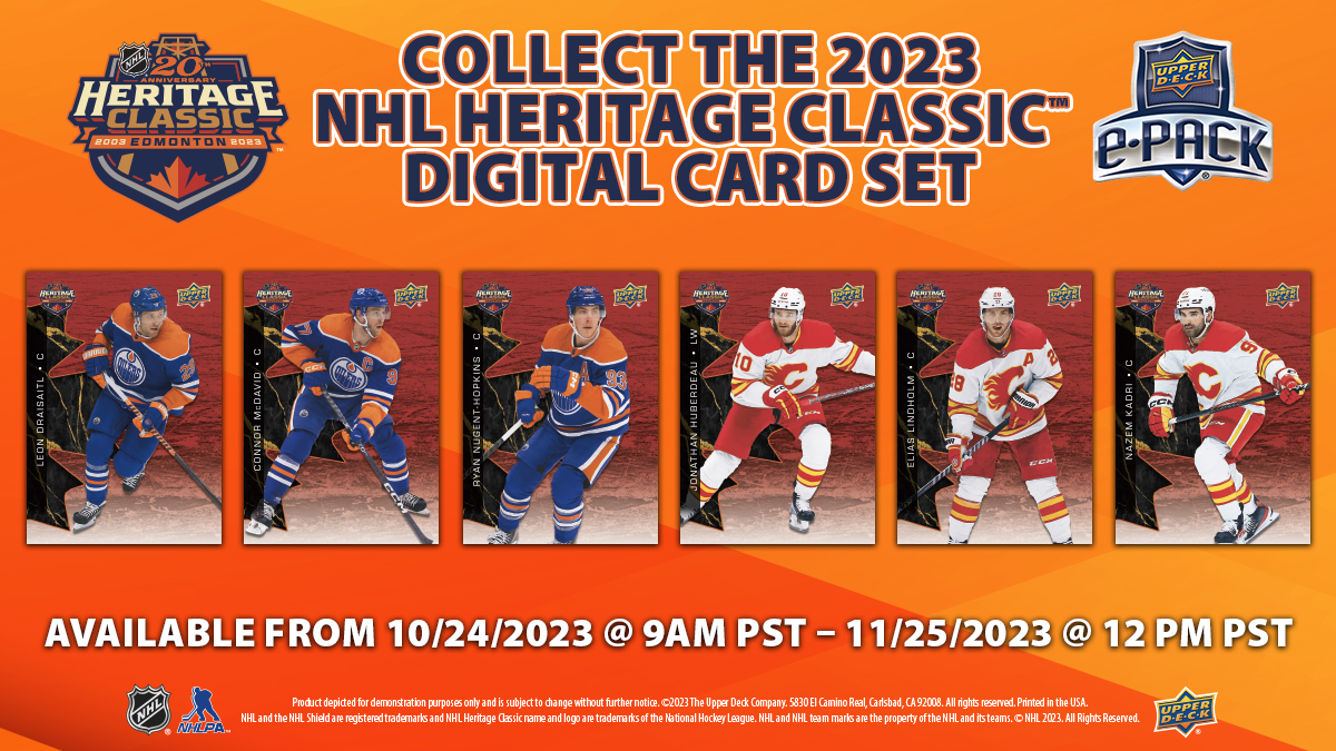 Upper Deck creates promo sets for the NHL Heritage Classic