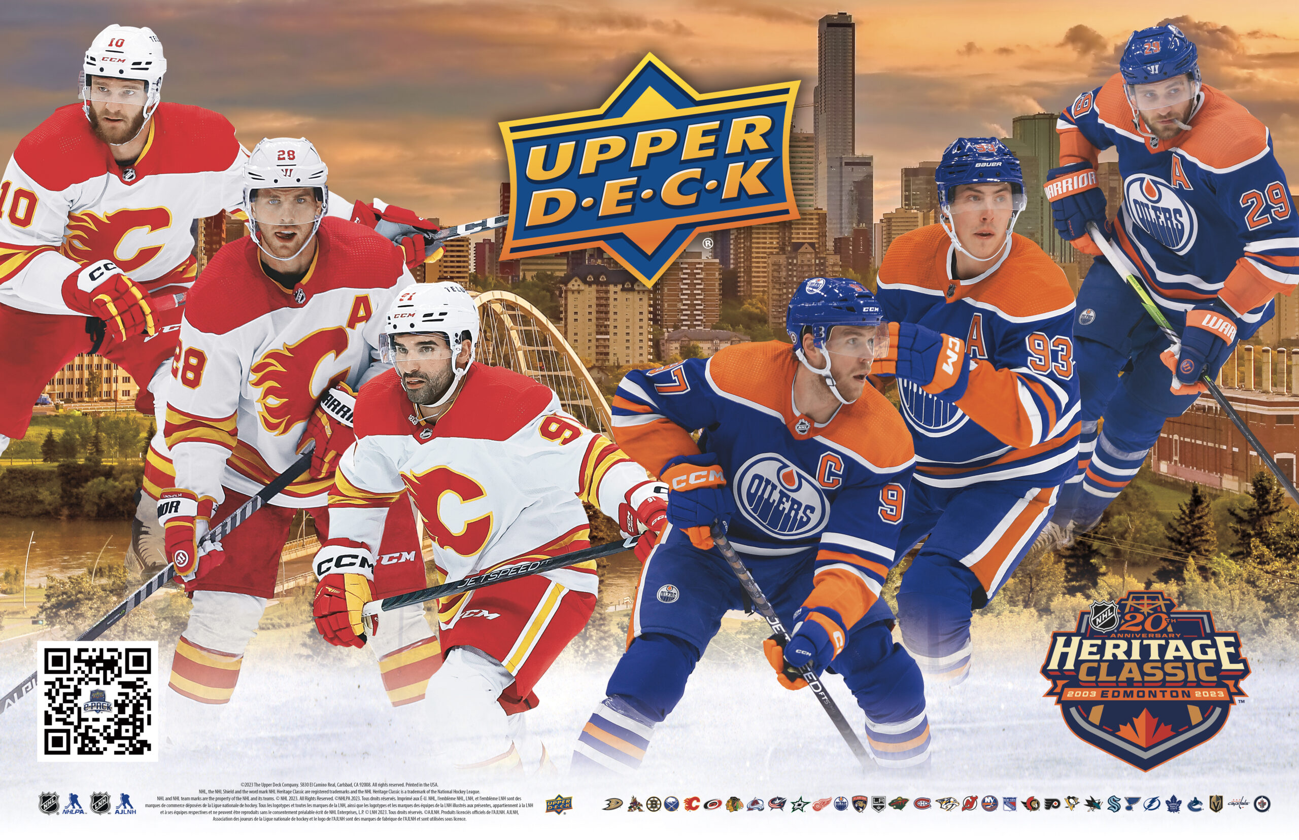 Upper Deck creates promo sets for the NHL Heritage Classic