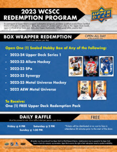 2023 Western Canada Sports Collectors Convention - Wrapper Redemption